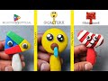 : Making Sprunki OC Phases Out of Clay – Google Play, Durr &amp; Red Striped Candy | Clay Art 🔥 