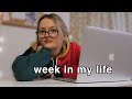 week in my life as a masters student (KCL law)