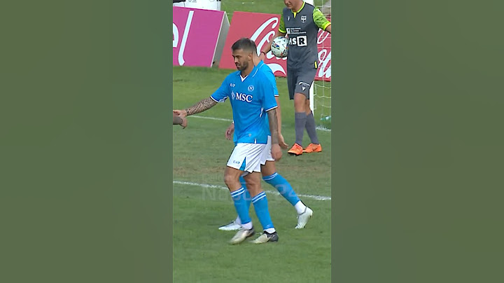 #SPINAZZOLA segna il 1º GOL ⚽️ Napoli-Anaune Val di Non 🔥