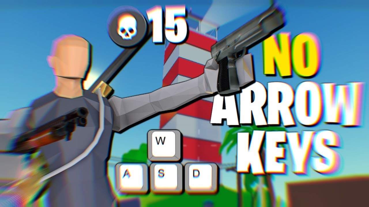 I Won A Game Without TOUCHING MY ARROW KEYS... *INSANE* (Strucid Roblox