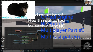 Chapter #3 Blueprint Unreal 4, 5 Replication Tutorial and Advanced Multicast Replication