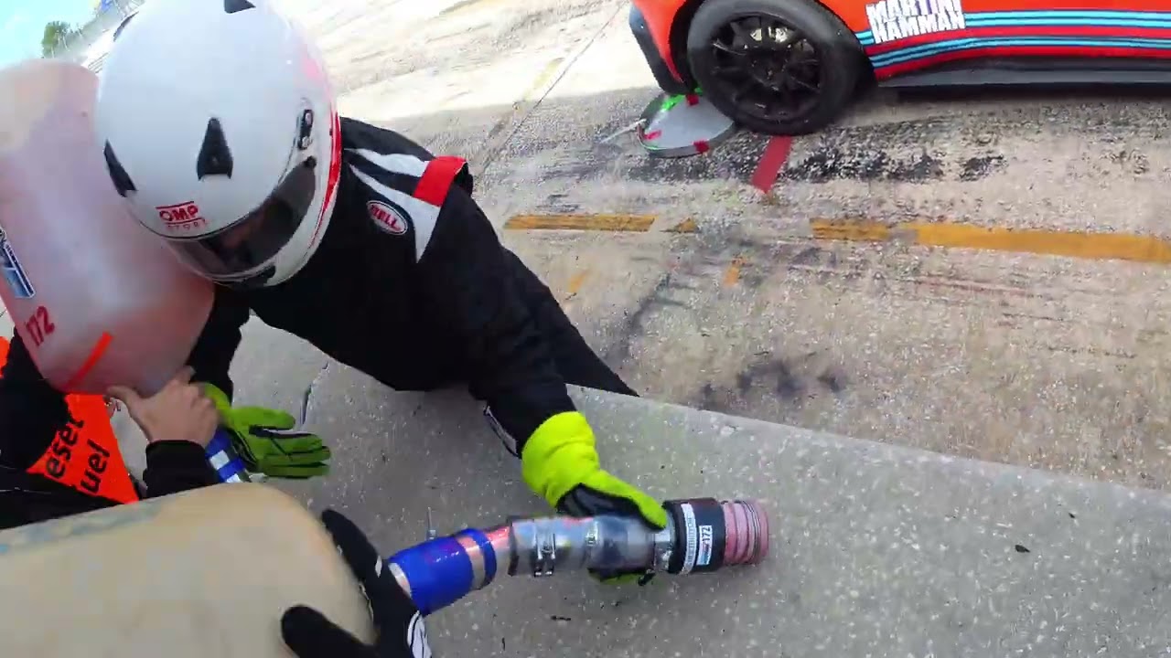 World Racing League TLM Hamman Pit Stop at Sebring