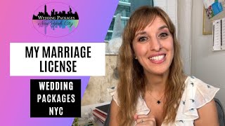 How to get a New york Marriage License | Wedding Packages NYC