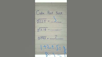 Master the Cube Root Trick. MOST will NOT Get RIGHT!