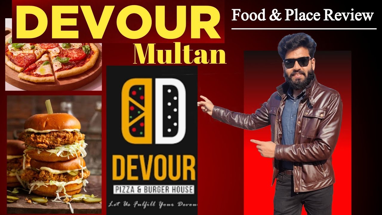 Devour Multan Review Best Food in Multan😍 Pizza Burgers and many