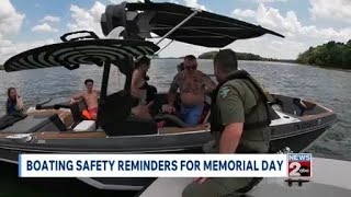 Boating safety reminders for Memorial Day