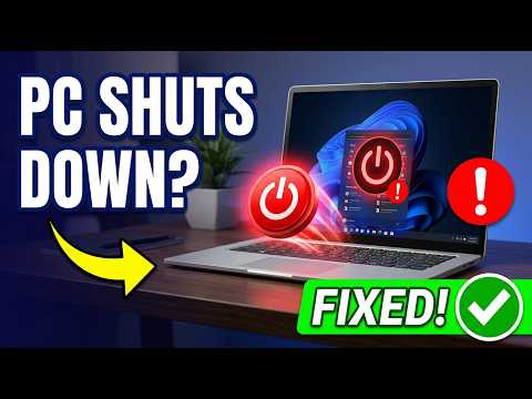 How to Fix PC or Laptop Automatic Shutdown Problem in Windows 11