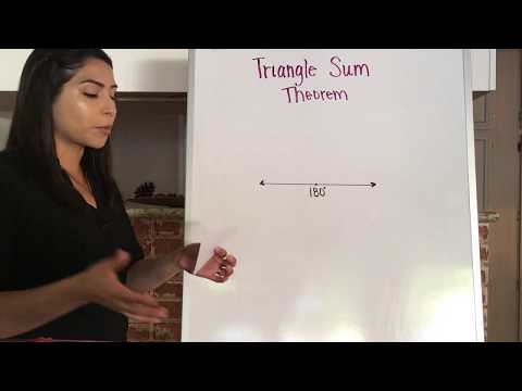 Triangle Sum Theorem