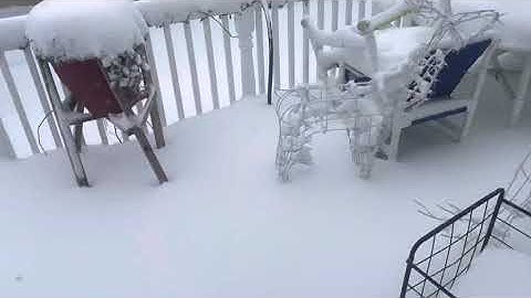 Cayendo nieve en Pleasantville