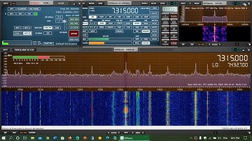 Voice of Vietnam via WHRI 7315 kHz Shortwave SDRplay RSPdx MLA 30 loop antenna