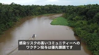 アマゾンの遠隔地にワクチンを届ける　ブラジルの挑戦