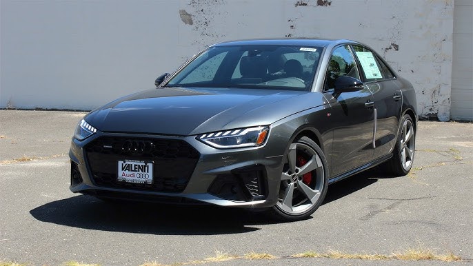 2022 Audi A4 S Line 45 Premium Plus: Start Up, Test Drive, Walkaroud, POV  and Review - YouTube