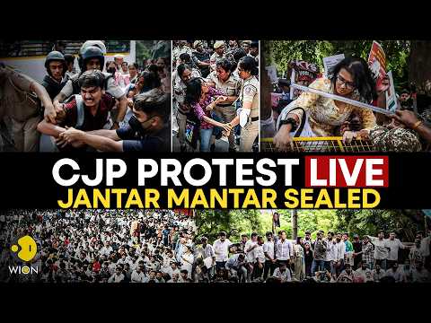 CJP Protests LIVE: 'Cockroach' Gang Busted In Delhi , Mass Detentions Rock Capital | WION