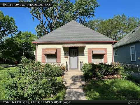 1243 Delaware, Lawrence, KS home video tour