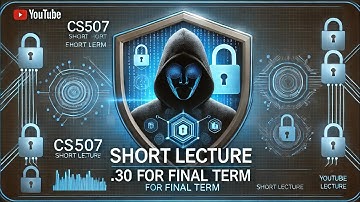 CS507 short lec.30 Threat Identification and Risk Management |in simple for Final term Preparation