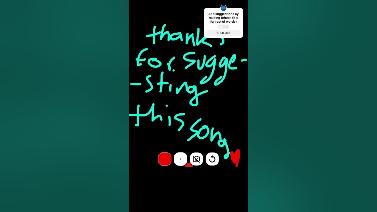 Lists of song you want me to do. No more than 7 songs I would say but you can   (Check next video)
