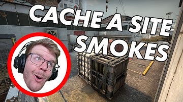 CSGO TIPS | CACHE | BEST A SITE SMOKES