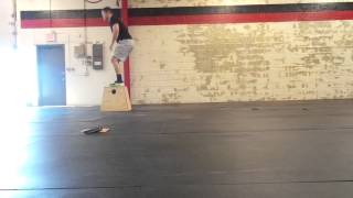 35 DU's/10 burpees/15 BJSD set 1