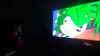 JakeDan react-Three Hedgehogs and a Baby(Sonic Underground)