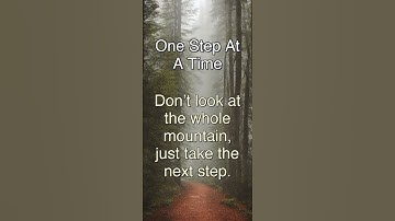 Every big journey begins with a small step #motivationalvideos #motivation #victoryisyours