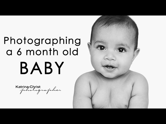 6 Month Baby Milestone Portrait Session Holly Springs, GA