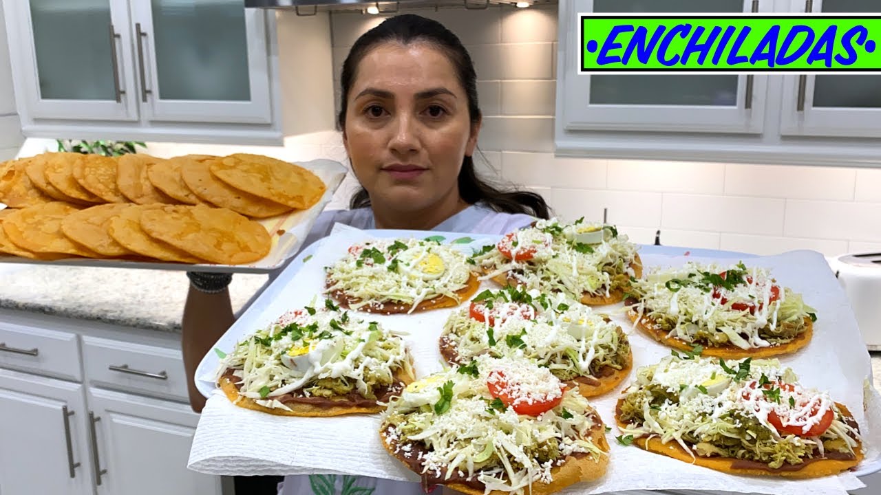 Enchiladas salvadoreñas de pollo - 🍗🐔👌🏻 El **MEJOR** tutorial fácil y rápido!