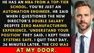 'Understand Your Position,' HR Said — 36 Minutes Later, CEO Was At My Door ｜ Corporate Revenge