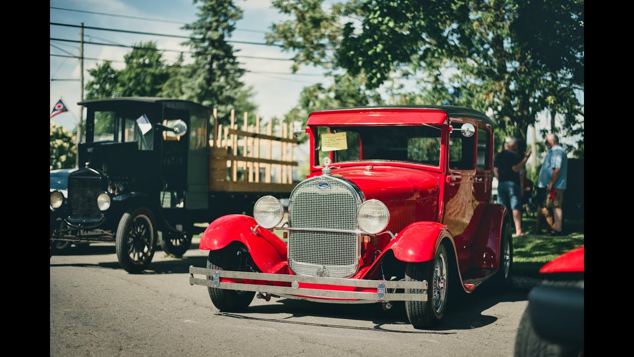 2022 Oorang Bang Car Show Drone Footage La Rue, Ohio June 11, 2022