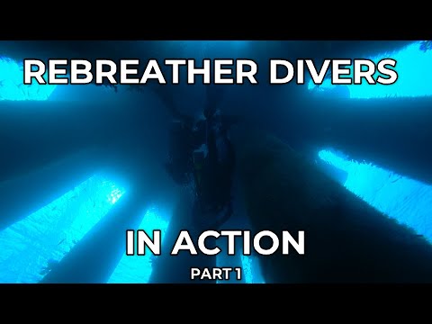 REBREATHER DIVERS IN