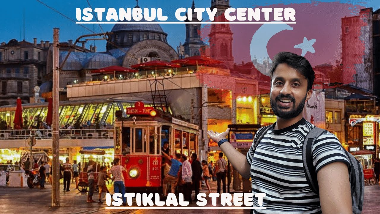 Istiklal Street| Taksim Square| Crazy taxi ride on Istanbul streets