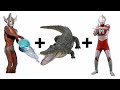 ULTRAMAN TARO + BUAYA + MBAH ULTRAMAN = FUNKOT