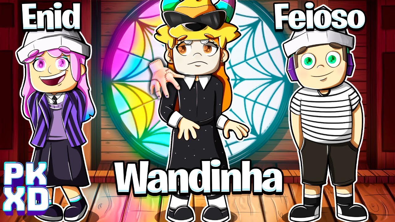 WANDINHA INVADIU O PK XD !!! - (Desafio dos Inscritos) Estevão, Milla e Milly #soporcausa