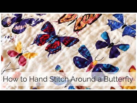 Comment Quilt main autour d'une forme