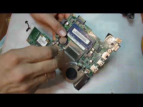 Полная разборка, замена матрицы Acer Aspire One