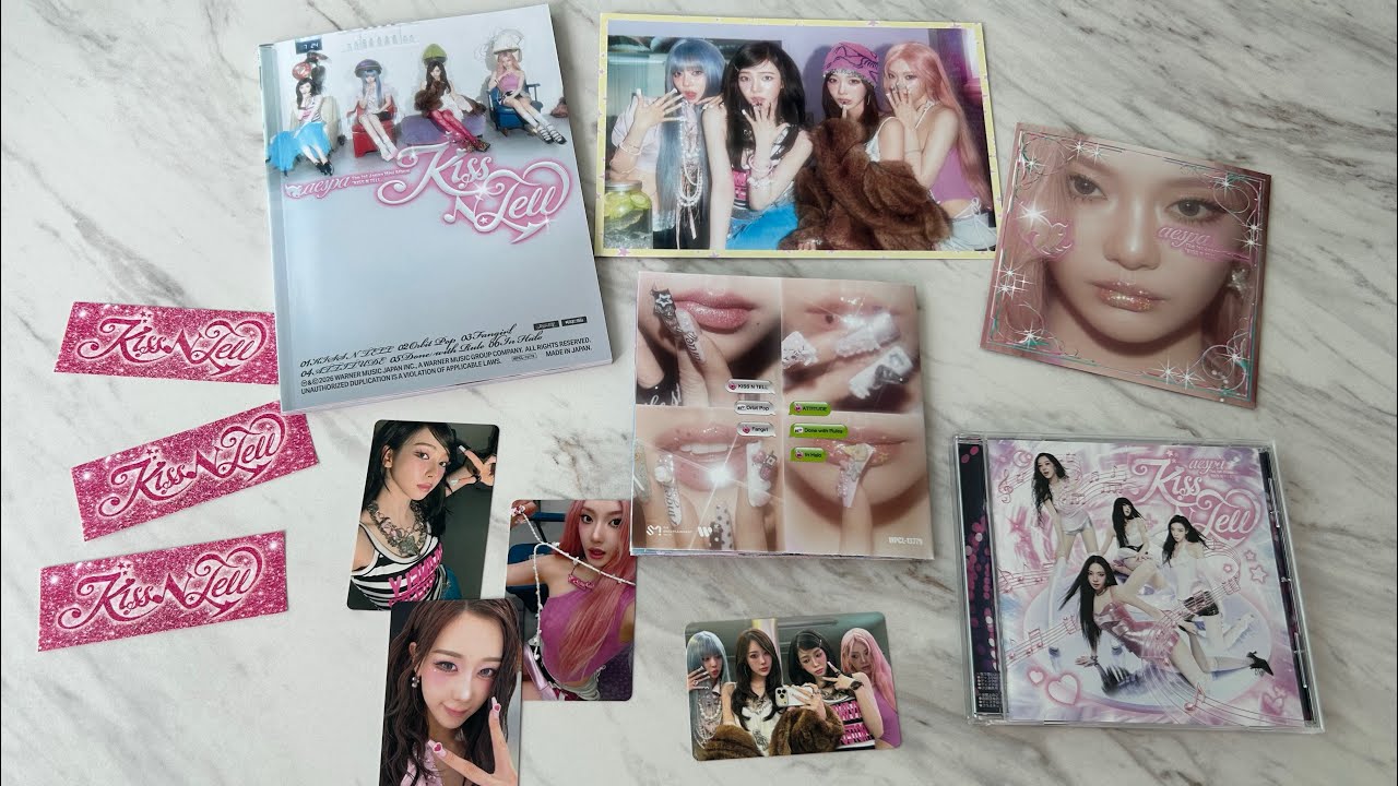 aespa] aespa 1st Japan mini album Kiss N Tell aespa Japan mini