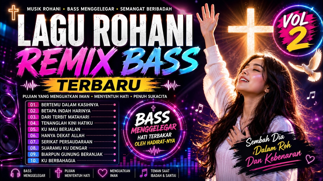 PUJIAN SUKACITA | 10 LAGU ROHANI REMIX BASS (BERTEMU DALAM KASIHNYA VOL ...