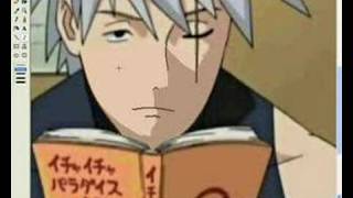 How to Un-mask kakashi in paint!