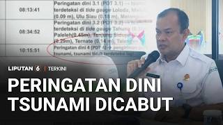 BMKG Cabut Peringatan Dini Tsunami di Sejumlah Wilayah Indonesia Terkait Gempa Filipina M7,7
