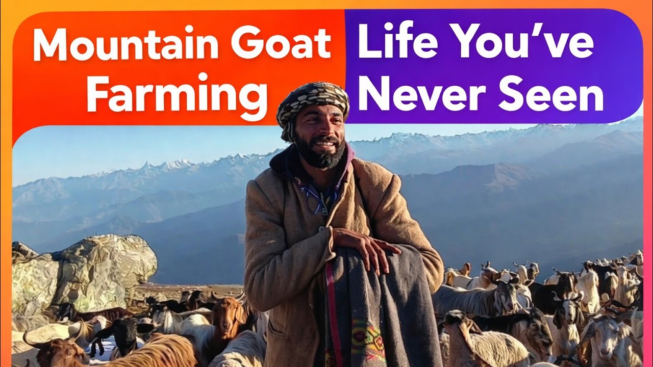 Mountain Goat Farming Life You’ve Never Seen