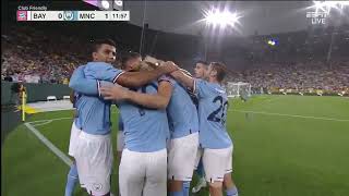 ERLİNG HAALAND - Manchester City formasıyla ilk golünü Bayern Münihe attı