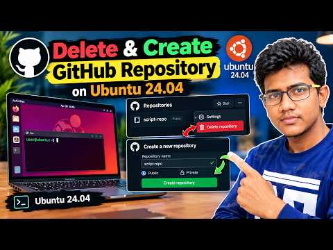 How to Create & Delete a GitHub Repository (Step-by-Step)