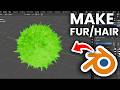 Blender: How To Create Fur/Hair
