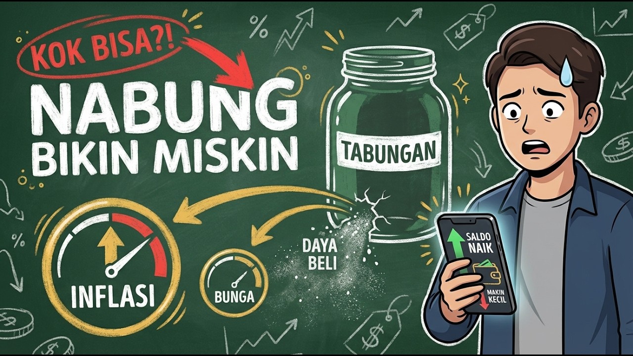 UANG KERTAS BIKIN MISKIN DIAM DIAM , SEKOLAH UANG BONGKAR CARA LAWAN INFLASI