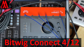 Bitwig Connect 4/12 - MIDI-/Audio-Interface, MIDI-/Monitor-Controller, CV - not only for Bitwig!
