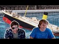 We Built Minecraft Legos on the Titanic