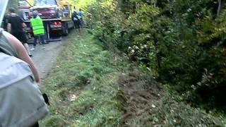 Endroit sortie Chris MEEKE, rallye de France-Alsace