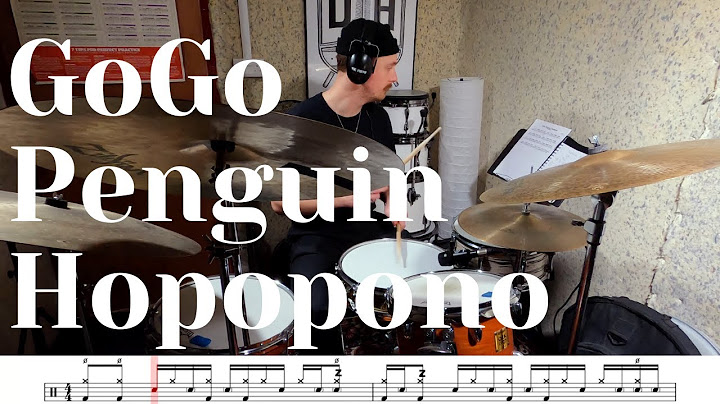 Hopopono Drums version - Drums performance video thumbnail