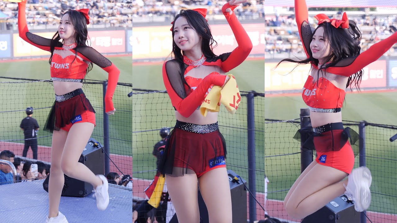 오윤솔 치어리더 '서울의찬가' 4K 직캠 #LG트윈스 #프로야구 | cA | 240609 |