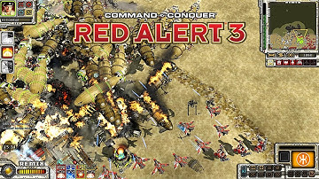 Red Alert 3 Remix MOD TD Tower Defense | Lots of Enemy Coming In Fast!!!