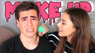 Hey guys! In this episode, Emily does her makeup routine on me! Tha...